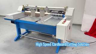 Cardboard Cutting Slitter Machine
