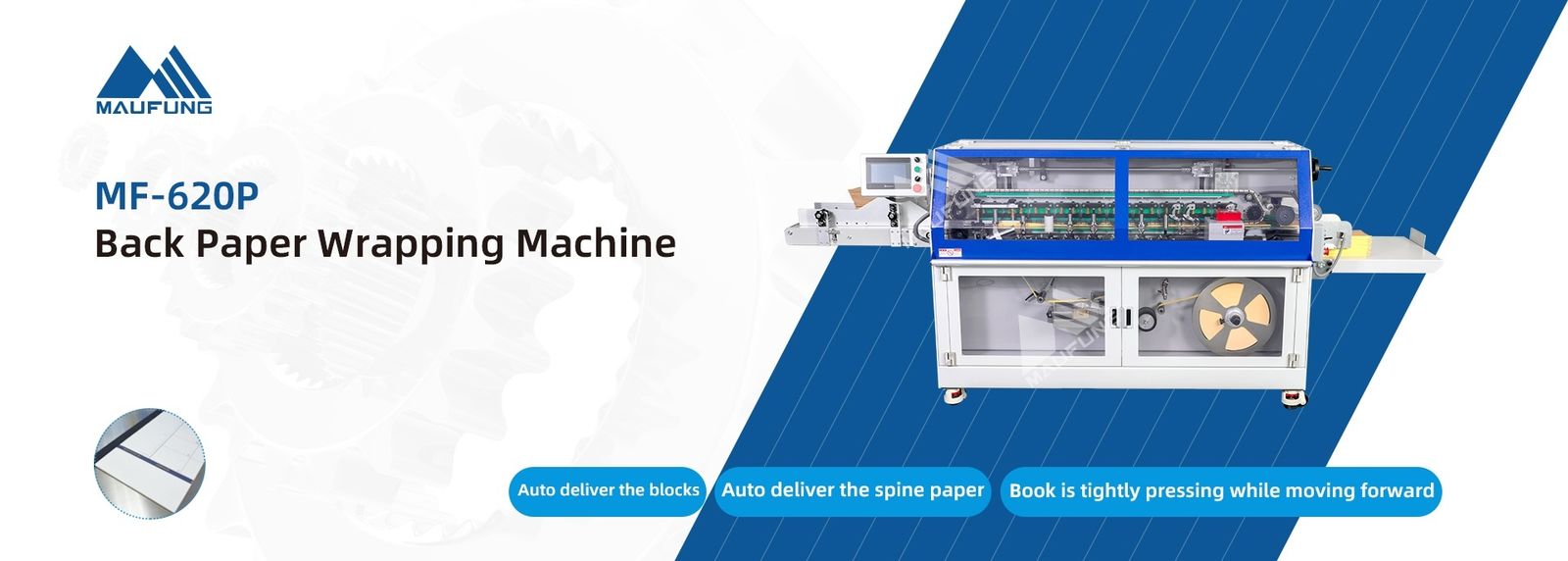Book Back Rounding Machine