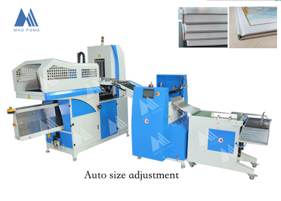 Smart Auto Size Adjustment Hard Cover Book Casing In Book Pressing & Creasing Machine  Maufung  MF-SMART390