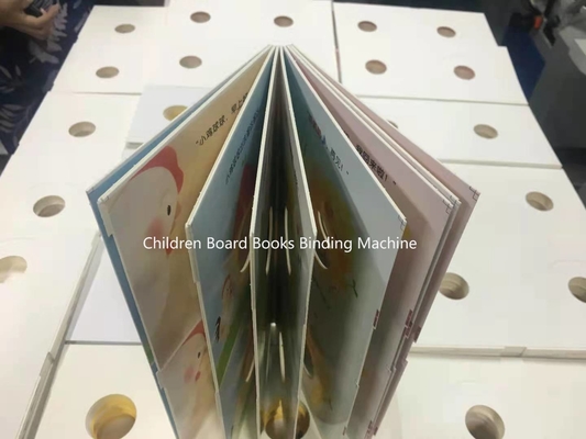 Maufung Children Cartoon Card Board To Board Book Making Machine Board To Board Book Pasting Machine MF-PF400