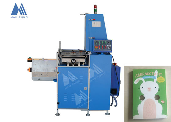 Semi-Automatic Notebook Binding Machine with 1.5kw Power 17 PCS/MIN Speed and 60mm Thickness for Soft Cover and Children Books
