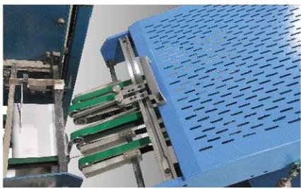 China Maufung Fully Auto Notebook  Paper Punching Machine For Wire-O Twin-Loop Notebooks Binding MF-PBM350