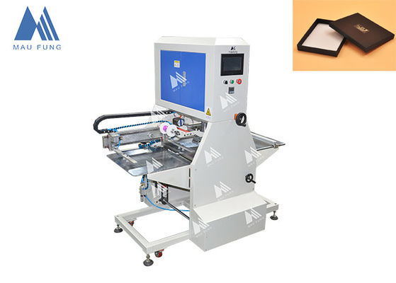 Fully Auto 35pcs/Min 50mm*150mm Rigid Box Paper Foil Embossing Rigid Box Making Machine