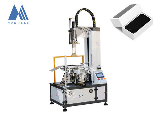 Automatic Rigid Gift Box Maker Mobile Phone Box Making Machine For High End Luxury Packaging MF-540B