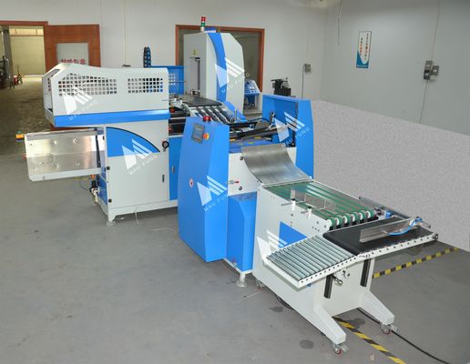 Fully Auto Hard Cover Photo Book Album Casing In Machine With Book Pressing & Joint Setting Station Maufung  MF-FAC390
