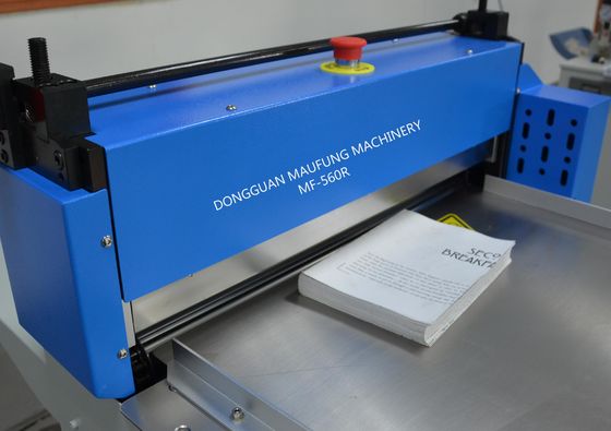 China MAUFUNG Semi Auto Block Back Rounding Machine For Hard Cover Book Short Run Production MF-560R