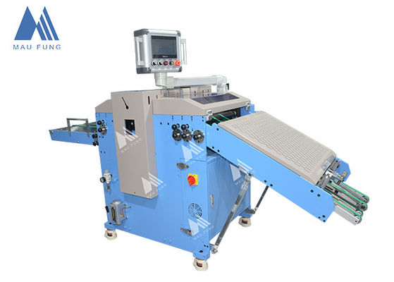 China Maufung Fully Auto Notebook  Paper Punching Machine For Wire-O Twin-Loop Notebooks Binding MF-PBM350