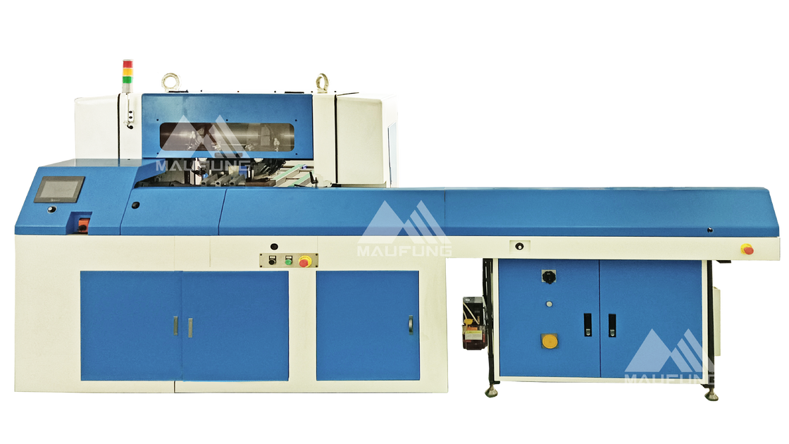 Automatic Three Knife Trimmer Machine Janpanese Keyance PLC Control System Scalable Docking ISM System