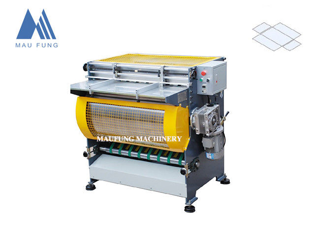Semi Auto Grey Cardboard Grooving Machine For Cardboard Rigid Gift Box Packaging MF-1200A