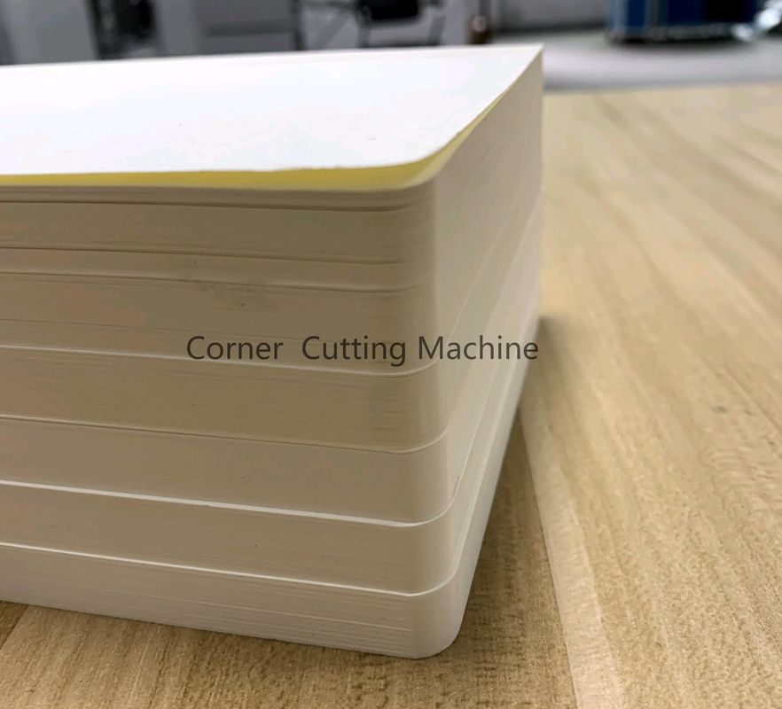Maufung Fully Auto A4 Size Double Head Notebook Round Corner Cutting Machine Block Round Corner Cutting MachineMF-ACM380
