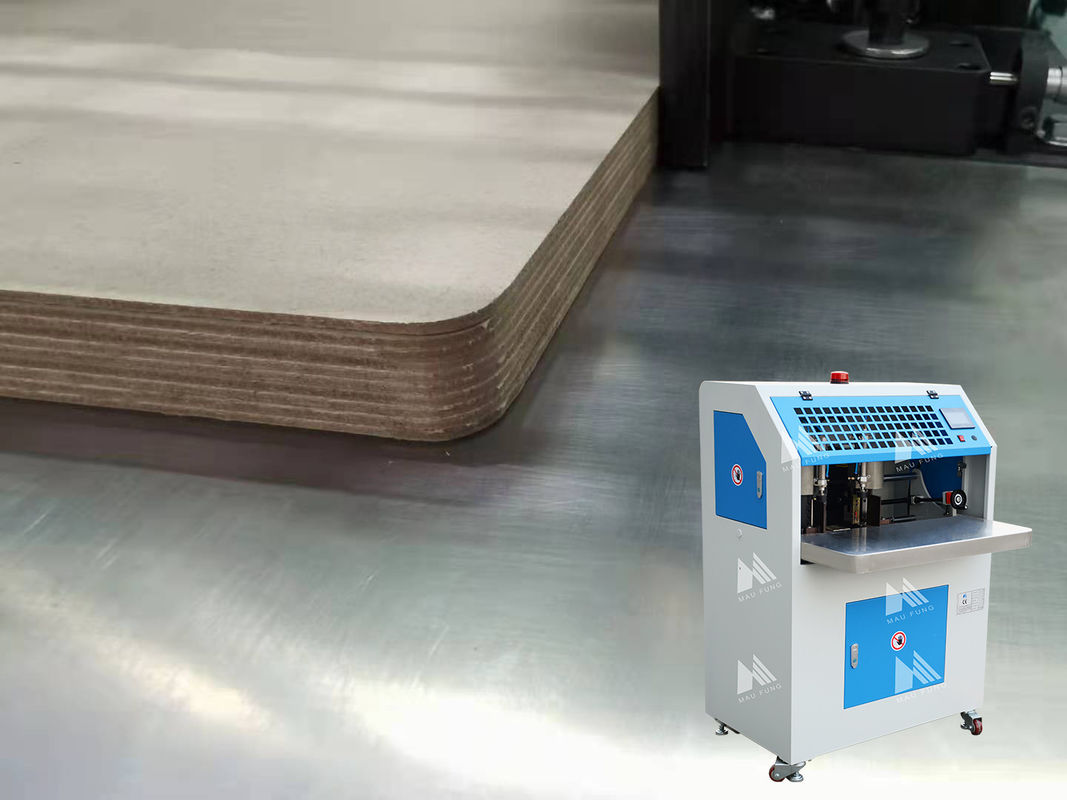 Children Board To Board Books Pneumatic Double Head Round Corner Cutting Machine MF-DCM470