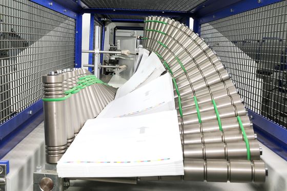 Intelligent Book Spine Gluing Line（One-button switching size for all equipment）