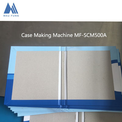 Semi Auto Hard Cover Case Binding Machine , Notebook Cover Making Machine MF-SCM500