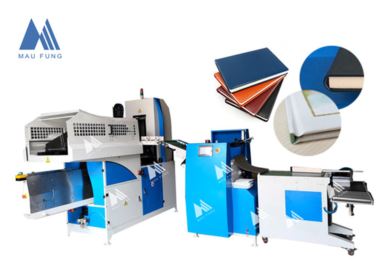 Maufung Auto Hardcover Book Casing In Line Notebook Binding Machine for 60mm Thickness A4 size Book MF-FAC390