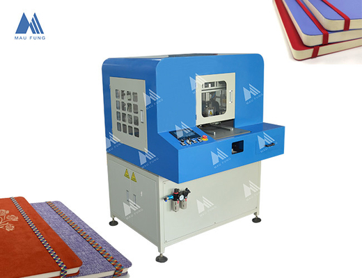 Hard Cover Book Elastic Band Inserting Machine 700pcs/h Hardcover Book Binding Machine MF-SEM450