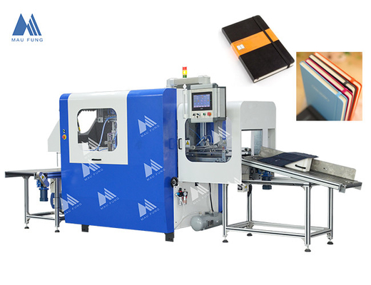 A4 Size Fully Auto Hard Case Elastic Band Inserting Machine Hardcover Book Binding Machine MF-FEM450
