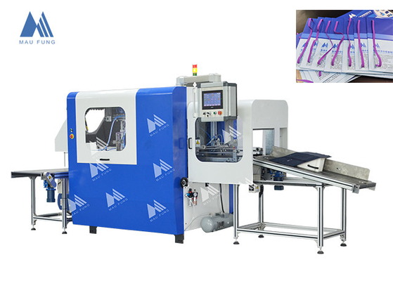 10mm Fully Auto Notebook Elastic Band Inserting Machine MF-FEM450