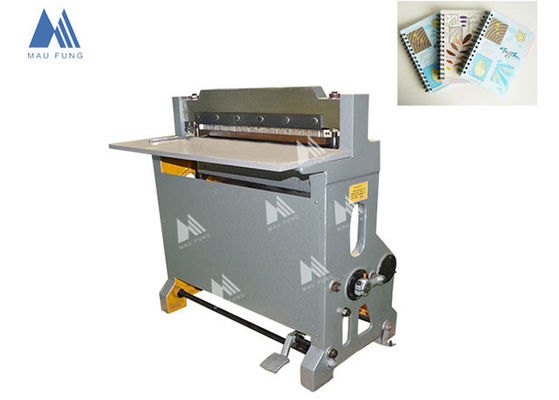 Semi Auto Notebook Punching Machine , Wire Notebook Perforating Machine MF-MPM600