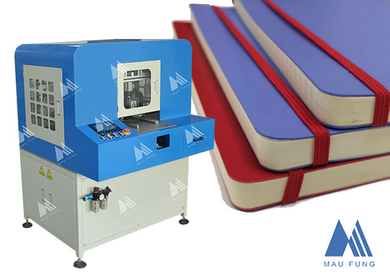 Semi Auto Notebook Elastic Band Inserting Machine , Strap Band Binding Machine For Diaries MF-SEM450