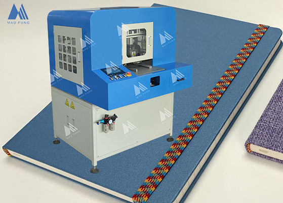 Maufung Semi Auto Hard Cover Book Elastic Band Insertion Machine For Diaries MF-SEM450