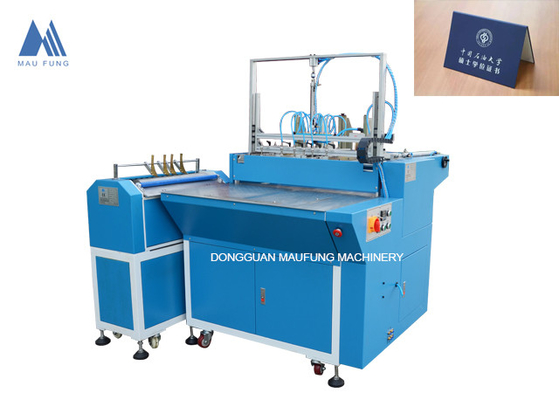 Semi Auto Diploma Certificate Case Making Machine, Hardback Hardbound Making Machine For Hard Cover Book MF-SCM500A