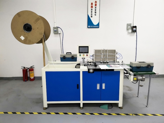A4 Notebook Semi Auto Double Twin Wire Binding Machine MF-SDM520