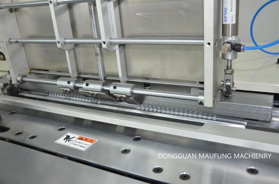 Maufung Semi Auto A5 Double Loop Twin Coil Notebook Wire O Binding Machine MF-SDM520
