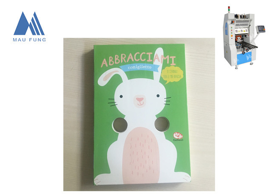 Small Children Cartoon Card Board To Board Book Making Machine Board To Board Book Gluing Machine MF-PF400