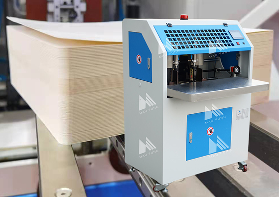 Paper Cards Notebooks Pneumatic Double Head Round Corner Cutting Machine MF-DCM470