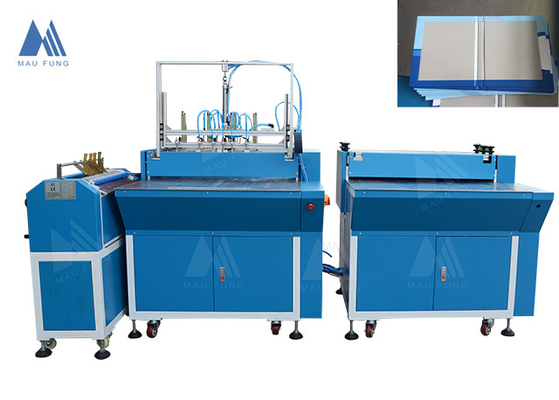 Double Stations Grey Cardboard Wrapping Machine for Hard Book Case Making Machine MF-SCM500A2