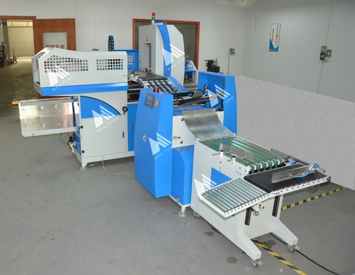 Fully Auto Hard Cover Photo Book Album Casing In Machine With Book Pressing & Joint Setting Station Maufung  MF-FAC390