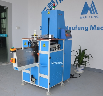 China Semi-Automatic Round Spine Book Casing-In Machine , Book Back Rounding Binding Machine MF-SKJ380AS