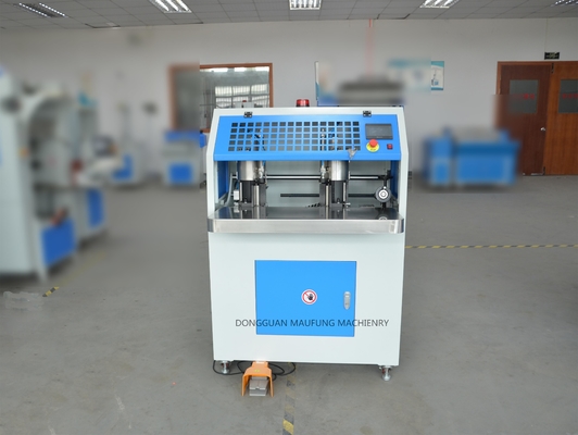 Pneumatic Double Head Notebook Round Corner Trimming Machine Edge Round Corner Cutting Machine MF-DCM470